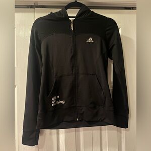 Adidas Originals Black Zip Up Hoodie